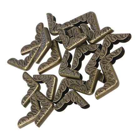 MEIBUTYUP Metal Photo Corners 50 Pieces for Scrapbooking, Document , and Craft Projects