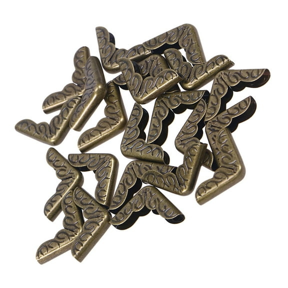 MEIBUTYUP Metal Photo Corners 50 Pieces for Scrapbooking, Document , and Craft Projects