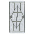 thumbnail image 3 of 5-Foot Height Adjustable Granite White Plastic Folding Table, 3 of 9