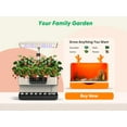 thumbnail image 3 of iFarm Hydroponics Growing System 28 Pods Indoor Garden with App Control 35W LED Grow Light, Water Shortage Alarm, Silent Pump, Complete Kit for Family Gardening (Seeds & Nutrients Not Included), 3 of 10