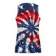 thumbnail image 3 of Mens Independencia Día de la Impresión Cuello Redondo Regular Casual Deportes Tanque Blusas, 3 of 5