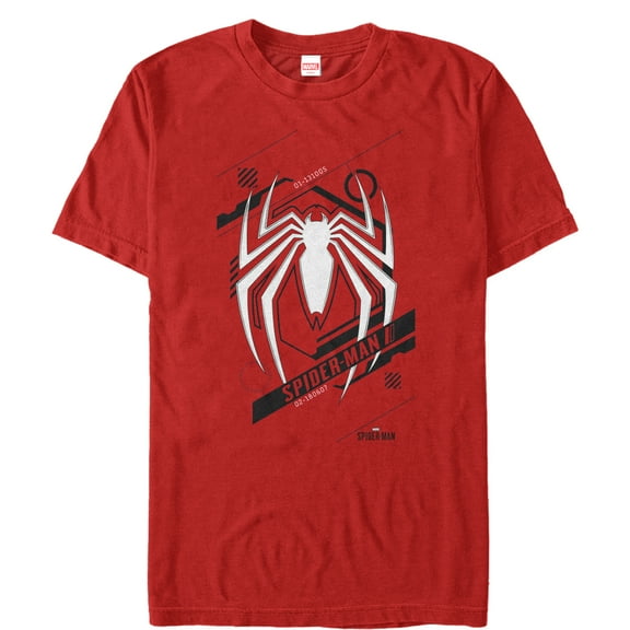 Men's Marvel Gamerverse Spider-Man Symbol  Graphic Tee Red Large