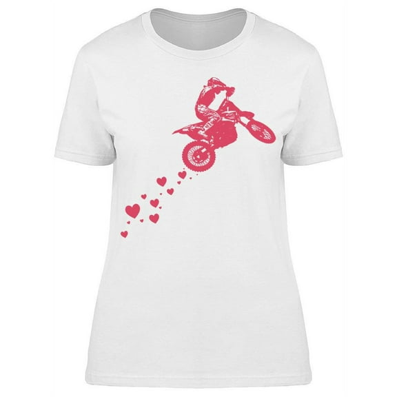 Love Motocross T-Shirt Women -Image by Shutterstock, Female x-Large