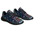 thumbnail image 6 of Read Book And Be Merry ChriStas Shoes Sneakers Black Size 10, 6 of 7