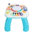 thumbnail image 2 of Musical Activity Table, Baby Activity Table Early Learning Multifunctional Portable  for Toddler, 2 of 7