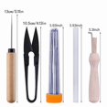 thumbnail image 2 of 54-Piece Needle Felting Tool Set for DIY Crafting, Home Art Projects & Office Use, Includes Yarn & Supplies, 2 of 5
