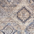 thumbnail image 4 of Nourison Home Machine Washable Boho Transitional Ivory/Latte 9'2" x 12' Area Rug, (9' x 12'), 4 of 11
