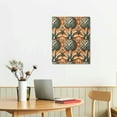 thumbnail image 3 of GOSMITH Ready to Hang Pineapple Summer Tropical Decorations Orange 16x20 in / 12x16 in Canvas Wall Art 16x20 in, 3 of 5