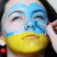 thumbnail image 4 of 12 colores maquillaje grasa pintura cuerpo pintura al óleo fiesta de Halloween cumpleaños DIY cara maquillaje Graffiti Color MFZFUKR 2035491, 4 of 9