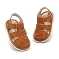 thumbnail image 3 of JAJAHO Toddler Sandals Boys Girls First Walking Shoes Breathable Open Toe Hook And Loop Non- Summer Sandals, 3 of 6