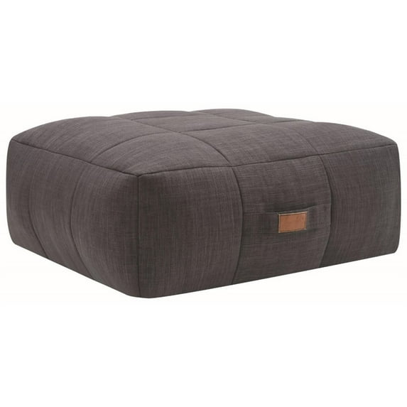Coaster Lazy Life Casual Ottoman in Gray
