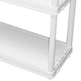 thumbnail image 6 of Gracious Living 3 Shelf Set Height Light Duty Storage Unit, White (3 Pack), 6 of 7
