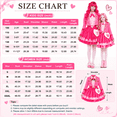 thumbnail image 2 of Pink Princess Costume Set for Ki'ds & Adults - Matching Pink Cosplay Costume Set with Blazer, Printed Shirt, Tiered Skirt & Heart Bag - Halloween Cosplay Dress Up Outfit for Parent & Little One, 2 of 5