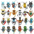 thumbnail image 4 of Minifiguras de los maestros ninja del Spinjitzu Jay Cole, Kai, Zane Lloyd, bloques de construcción, juguetes para niños, regalo, 4 of 5