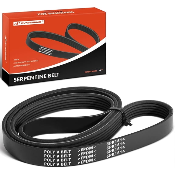 A-Premium 71.42 Inch Serpentine Drive Belt for Chevrolet, GMC, Cadillac Vehicles - Ensuring Compatibility for Silverado 1500, Tahoe, Sierra 1500, Yukon, Escalade