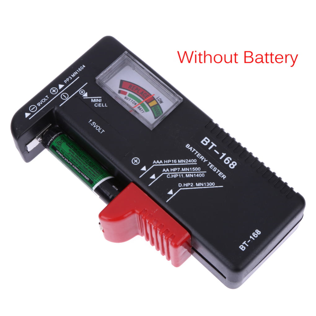 Universal Digital AA/AAA/C/D/9V/1.5V Cell Button Battery Volt Tester Checker 