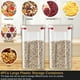 thumbnail image 4 of Recipiente Hermético para Almacenar Alimentos con Botón Pulsador | Juego con Botes de 1300 Ml, 700 Ml y 460 Ml | Dispensador de Alimentos Secos para Despensa, Harina, Azúcar y Cereales | Organizador, 4 of 6
