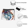 thumbnail image 6 of Daiia Colorful Floral Jellyfish Men's Underwear Boxer Briefs, Cotton Stretch Moisture-Wicking Underwear-Large, 6 of 9