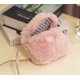 thumbnail image 3 of KAIYANG Bolso de hombro de peluche con lazo para niñas pequeñas, monedero para niñas pequeñas, billetera con solapa, 3 of 4