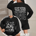 2 Sides Kendrick & Sza Grand National Tour 2025 Unisex Sweatshirt, Hip