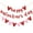 StyleA1#, variant on 7.5ft Valentine's Day Felt Banner - No DIY Required - Valentines Decorations - Valentines Felt Heart Garland Banner - Valentine's Day Outdoor Indoor Home Hanging Decor