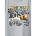 thumbnail image 3 of Hot Wheels Hot Rod City Skyline Boys Graphic Short Sleeve T-Shirt (Sport Grey, S-XL), 3 of 4