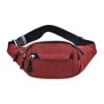 thumbnail image 1 of Multi-layered Storage Chest Bag Unisex Chest Bag Adjustable Strap Zipper Closure Multi Layers Capacity Outdoor Sports Waist Bag Phone Lipstick Storage, 1 of 8