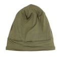 thumbnail image 3 of Qarigey Gorro de lana Unisex, gorros informales de temporada, accesorios de moda para la cabeza, gorro de punto de Color sólido, rojo vino Sombreros ejercito verde Qarigey AP010974-13B, 3 of 6