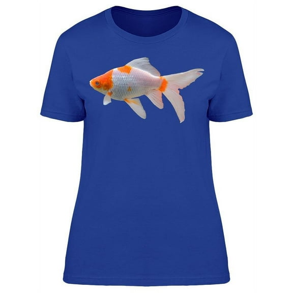 Aquarium Fish White/Orange Spots T-Shirt Women -Image by Shutterstock, Female XX-Large