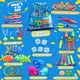 thumbnail image 4 of Set de Juguetes para Piscina de 35 Piezas con Cubos de Luz LED para Piscina, Juguetes Acuáticos para Aprendizaje de Natación y Desarrollo de Habilidades de Buceo para Niños., 4 of 16