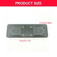 thumbnail image 3 of Sinyiin Heavy Duty Aluminum Mirror Mounting Bracket Universal Fit Rack for Car Dashs Cams, 3 of 10
