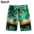 thumbnail image 2 of Pantalones holgados de moda para hombre, estilo brisa marina con cocotero, pantalones cortos de playa para surfear, tendencia para hombre, 2 of 6