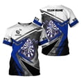 thumbnail image 5 of Personalized Dart 3D Shirts with Name, Custom Team Dartboard Shirt for Men Women, S-5XL Gifts shirt (Red, S), 5 of 10