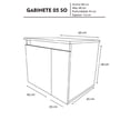 thumbnail image 4 of Mueble Gabinete para Baño Sin Lavamanos Y Monomando 05 (Encino Polar) DECOMOBIL GABINETE 05, 4 of 4