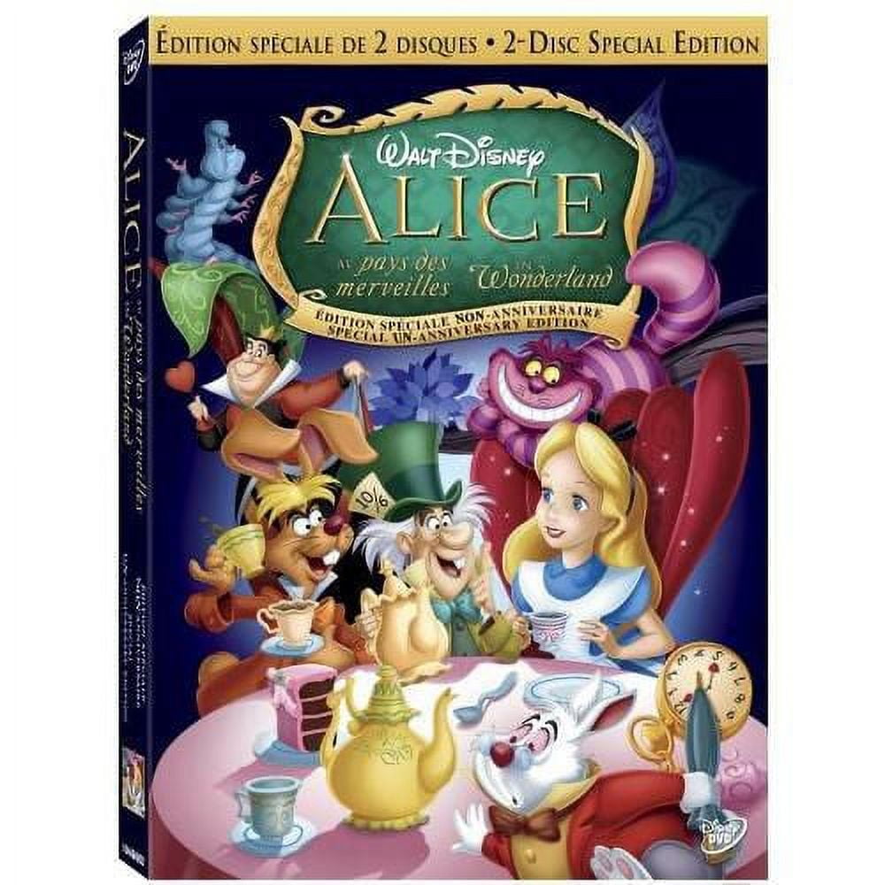Alice In Wonderland, Disney Classics (DVD, 1951) for sale online