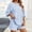 Blue, variant on MAIHAN Women Casual Outfits Women Clothing Short Sleeve Tops Shorts Elastic Waist Shorts 2pcs Clothes Set Plus Size Travel Outfits for Women