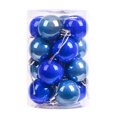 thumbnail image 1 of Adornos de bolas de Navidad de 16/24 piezas, corona de árbol de Navidad, 4/6/8cm, bolas colgantes inastillables, juego de decoraciones navideñas, 1 of 4