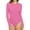 Pink, variant on Clearance Sale! Women's Shapewear Bodysuit Tummy Control Body Shaper Seamless Womens Long Sleeve Bodysuit Comfortable Tops Shapewear Bodysuits for Women Bodysuits for Women Tummy Control L