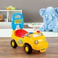 thumbnail image 2 of Lil' Rider Scoot and Ride Push Car with Steering Wheel, Lights, and Music, 2 of 8