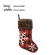 thumbnail image 2 of Yuarrent Rejilla Calcetín de Navidad Papá Noel Muñeco de nieve Pinup Imagen Árbol de Navidad Bolsa de regalo Inicio Calcetines de Navidad Colgante Kits de decoración para fiestas Copo de nieve Yuarrent HA069957-04, 2 of 6