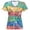 Pink, variant on Womens Summer Hawaiian T Shirts Short Sleeve V-Neck Y2K Tops 2026 Basic Casual Graphic Print Tee