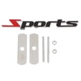 thumbnail image 2 of Etiqueta Engomada Del "deporte" Del Aluminio 3D Del Tronco De La Defensa Del Cuerpo Del, 2 of 9