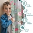 thumbnail image 3 of Blackout Kids Curtains,Jack Russell Terrier Dog and Flower Childrens Insulated Curtains Set Of 2,Bedroom Essentials,Toddler Room Decor 42x63in(106x160cm), 3 of 4