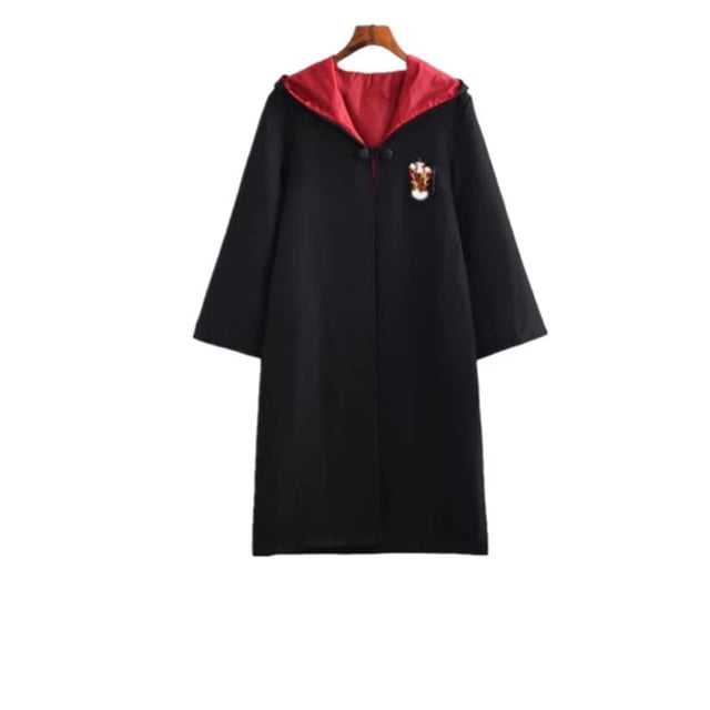 Ropa de Cosplay de Harry Potter para adultos, Capa Mágica, bata, S-XXL, Anime, Gryffindor, Hermione, disfraz universitario, regalo de Halloween
