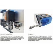 Automatic Computer Wire Stripping and Bending Machine 1–16mm² Cable Cutter Stripper Bender