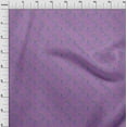 thumbnail image 4 of oneOone Cotton Cambric Purple Fabric Floral Craft Projects Decor Fabric Printed By The Yard 42 Inch Wide, 4 of 5