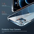 thumbnail image 4 of Funda transparente para teléfono iPhonex/xs, no amarillea la funda protectora para teléfono a prueba de golpes Adepaton FRWJ-SY223-14, 4 of 5