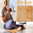 thumbnail image 1 of Miyuadkai Claerance! Usb Heated Seat Cushion Orange, Usb Heating Pad Car Seated Cover Universal Car Seat Cushion Leather Suitable for Car Truck Home Office Chair, 1 of 9