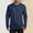 c01Navy, variant on LNWUY Mens Thumb Hole T Shirt Long Sleeve Crewneck Solid Slim Blouse Soft Breathable Lightweight Athletic Workout Casual Pullover Tops Gray L