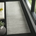 thumbnail image 2 of SAFAVIEH Adirondack Esmond Striped Runner Rug, Light Grey/Grey, 2'6" x 10' - Modern Design, Light Grey & Grey, Ideal for Living Room, Bedroom, Dining Space, Entryway, Hallway, Kitchen, 2 of 10